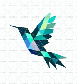 Geometrischer Kolibri